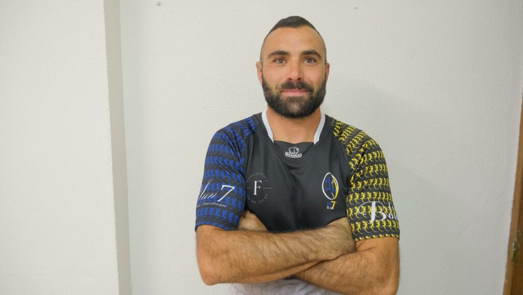 photo profil maxime sabate joueurs rugby7 blueblack sevens perigord