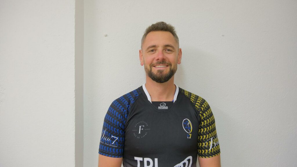 photo profil michael delbos joueurs rugby7 blueblack sevens perigord