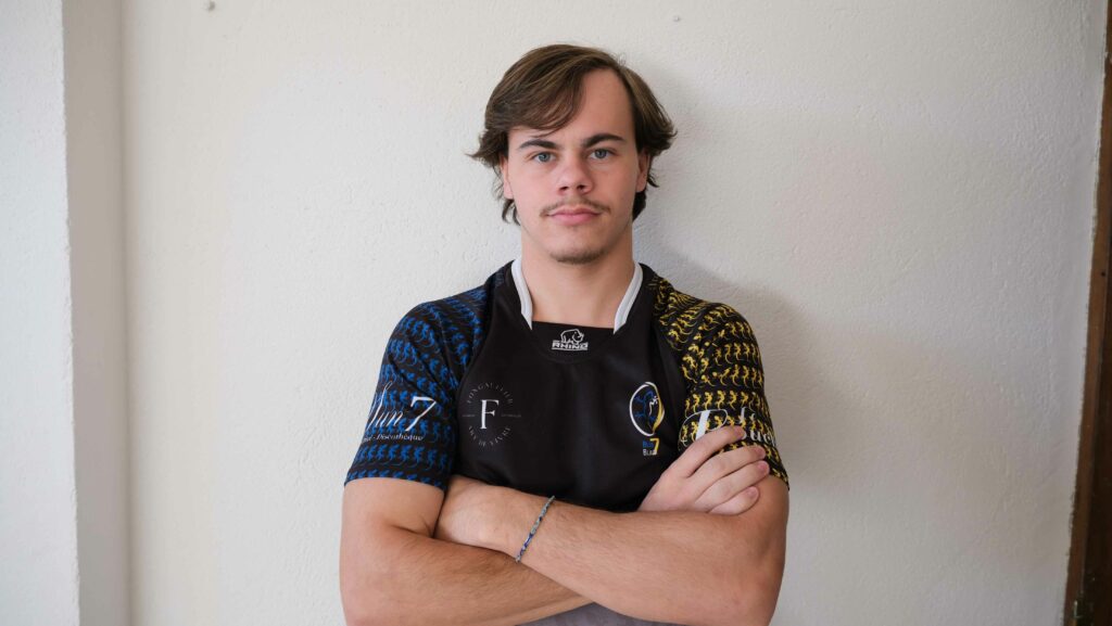 photo profil odin fongauffier joueurs rugby7 blueblack sevens perigord 7