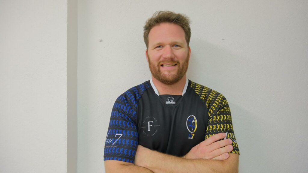 photo profil simon salinie joueurs rugby7 blueblack sevens perigord