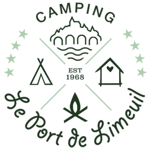 logo camping le port de limeuil partenaires club rugby 7 blue black sevens